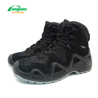AEGISEC – bottes de sécurité tactiques antidérapantes en cuir suédé pour hommes, chaussures de jungle à semelle PU