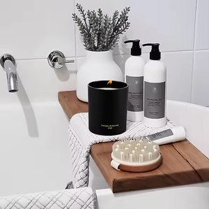 เทียนหอมทำจากถั่วเหลืองหรูหราเทียนแก้วเทียนหอมกลิ่นกาแฟเทียนวาเลนไทน์ในร่ม - Product Image 1