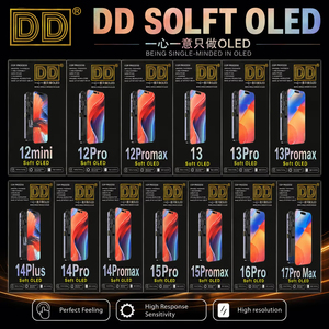 Écran OLED DD SOFT et écran LCD pour iPhone 12 13 14 15 16 16e 16PM 17 Pro Max – Remplacement de l'ensemble numériseur d'écran tactile - Product Image 1