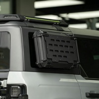Boîte de rangement tactique latérale en aluminium de qualité supérieure pour Wrangler Bronco 212 Tank 300 Jetour Fangchengbao 4x4 Off Road Organizer