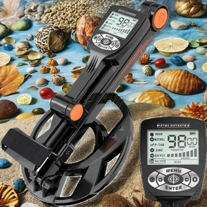 TX-620 Yüksek Hassasiyetli Katlanabilir Profesyonel <span class=keywords><strong>Metal</strong></span> Dedektörü Altın Arayıcı Su Geçirmez 25cm Bobin IP55 Dereceli Dedektör - Product Image 2