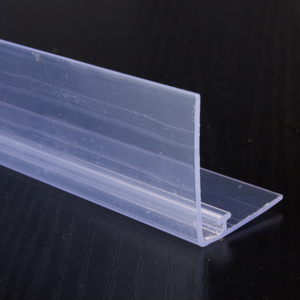 <span class=keywords><strong>Rail</strong></span> de retenue en PVC pour système de poussoir d'étagère, idéal pour les magasins de détail – Offre spéciale - Product Image 1