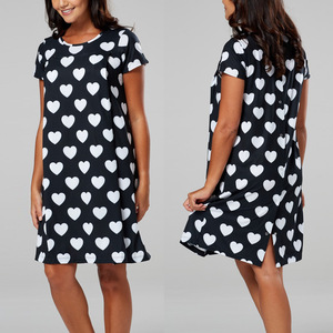 Nuova <span class=keywords><strong>Camicia</strong></span> <span class=keywords><strong>da</strong></span> <span class=keywords><strong>Notte</strong></span> alla Moda per Maternità, Abbigliamento <span class=keywords><strong>da</strong></span> Casa, Vestito <span class=keywords><strong>Premaman</strong></span> per Allattamento - Product Image 5