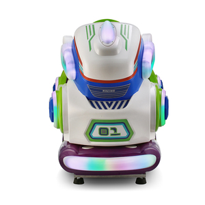 Máquina de Juegos para Niños con Temática Espacial, Máquina de Balanceo Operada con Monedas para Centros Comerciales y Parques de Diversiones - Product Image 4