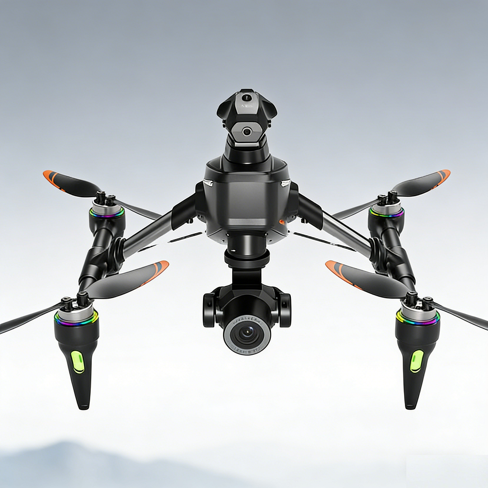 Mini 4K Drone with Optical Hovering and Brushless Motor for Stable Beginner Friendly Outdoor Flight