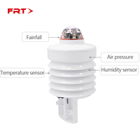 Sensor Meteorológico para Exteriores FWS400 4 en 1 de Alta Precisión y Bajo Consumo, IP66, -50~85°C, Precisión de 0.1, Sensor de Humedad de Platino, RS485