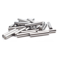 Broches de roulement à rouleaux à aiguilles amples personnalisées 1.5mm, 2mm, 2.5mm, 3mm, tige cylindrique, broche de roulement en acier chromé