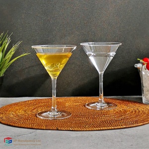 Nhà Máy Giá 200ml 7Oz Polycarbonate Martini Glass nhựa Martini ly với Cổ Phiếu - Product Image 4