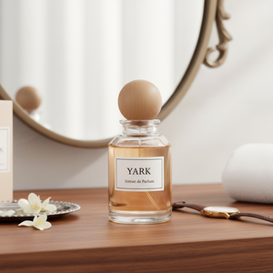 Flacon en verre vide écologique 30ml 50ml 70ml 100ml avec collier argenté, pompe pulvérisatrice et bouchon magnétique pour parfum - Product Image 6