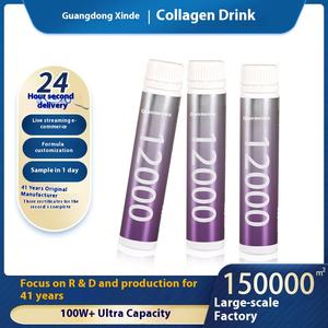 Produsen OEM cairan asam hialuronat tomat putih PQQ kolagen ikan minuman peptida untuk penggunaan mulut kolagen peptida pemutih - Product Image 5