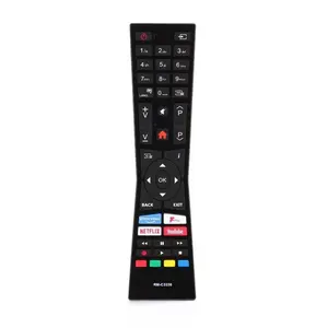 Controle remoto RM-C3338/rmc3338 versão inglesa, com botão do youtube para jvr, lcd tv, controle remoto ir