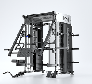Station d'entraînement multifonctionnelle en acier pour salle de sport : Machine Smith, Power Rack et Crossover à câbles – Équipement de fitness en gros - Product Image 1