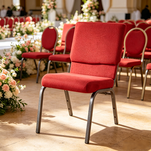 Wholesale <strong>Padded</strong> Stackable Metal Theater <strong>Chair</strong> Conference Interlocking Church <strong>Chairs</strong> for Hotel Auditorium Event/Bar Use - Product Image 1