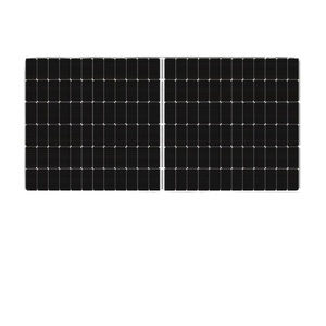 Paneles Solares Bifaciales de 580W 590W con Doble Vidrio para Techos Solares de Dos Caras - Product Image 1