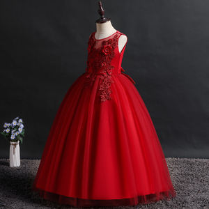 Abiti Occidentali per Feste di Compleanno per Bambini, Vestiti Eleganti per Bambine di 4 Anni, Abiti da Cerimonia con Fiori alla Moda - Product Image 5