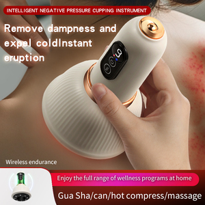 Masajeador de terapia de ventosas eléctrico con logotipo OEM, masaje de ventosas de calefacción fuerte, producto de terapia estimulante - Product Image 2