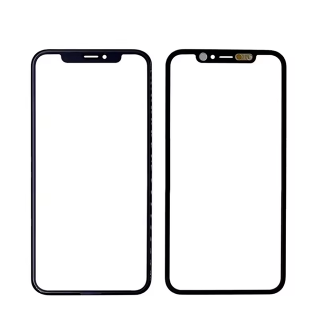 Mobile Phone Screen Front Glass with Oca Glass Mobile for Iphone X Xs 11 12 13 14 15 Pro Max for iphone Front Glass with Oca