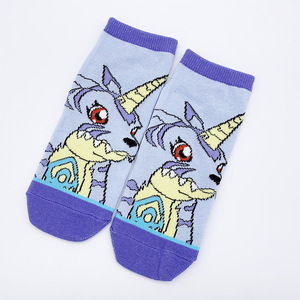 ถุงเท้าอนิเมะผู้หญิงลายการ์ตูน Digimon Adventure,ถุงเท้าผู้หญิง Womans Boat <span class=keywords><strong>Sox</strong></span> Agumon แบบลำลองผ้าฝ้าย Agumon สำหรับเด็กผู้หญิงฤดูใบไม้ผลิฤดูร้อน Skarpetki - Product Image 6