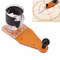Accessoires de machine de coupe de fraisage électrique tondeuse à bois pour la menuiserie 2-en-1 outils de travail du bois localisateur de rainurage