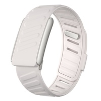 Kompatibel mit Whoop 5.0 Silikon-Gel-Armband Zweifarbiges Wasserdichtes Sport-Uhrenarmband mit Druckknopf-Verschluss