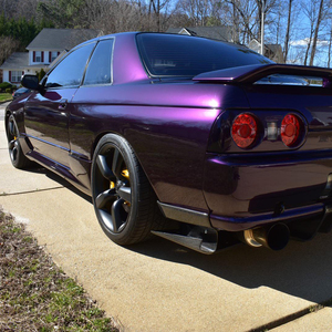 Pellicola Vinilica TPU Super Lucida Senza Bolle per Carrozzeria Auto, Funzione Cambio Colore da Viola Notte a Viola Cangiante - Product Image 5