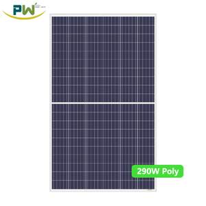 แผงโซลาร์เซลล์ PERC รุ่นใหม่ ปี 2025 แบบ N-Type กำลังไฟ 290 วัตต์ 120 เซลล์ ซีรีส์ PV ราคาถูก รุ่น PW290Wp-120P จากผู้ผลิตแผงโซลาร์เซลล์ - Product Image 2