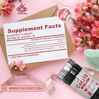 Coenzyme Q10, levure de riz rouge et niacine en mélange, source de vitalité pure pour adultes matures, vente en gros, marque privée OEM, 60 gélules