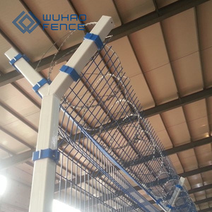 Hot bán an ninh clearview PVC tráng 3D Sân bay dây lưới hàng rào an ninh hàng rào <span class=keywords><strong>Net</strong></span> - Product Image 4