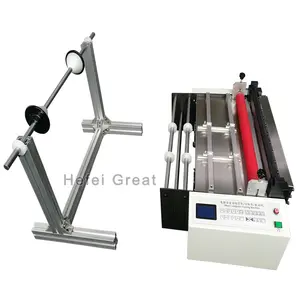 Automatic Non-woven Fabric Roll To Sheet Cutting Machine Paper Roll Cutter Filters Cutting Machine