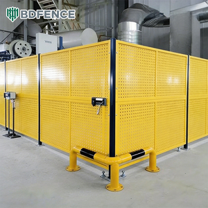 Valla de Seguridad de Acero Perforado Directo de Fábrica |   Barrera Industrial Personalizada en Altura y Ancho para Zonificación y Separación de Talleres - Product Image 2