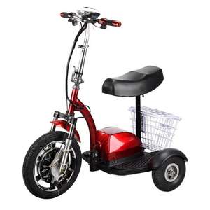 Scooter électrique pour personnes handicapées, scooter motorisé avec panier, planche à roulettes électrique à 3 roues - Product Image 3