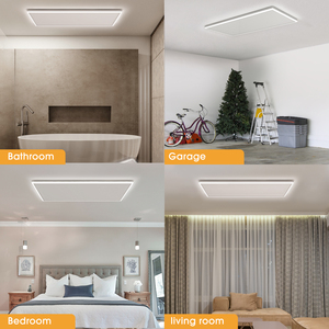 Panel de Luz LED <span class=keywords><strong>Infrarrojo</strong></span> de Fibra de Carbono para Techo Interior, Control Remoto por Aplicación, Instalación Rápida y Fácil, para Sala de Estar y Dormitorio - Product Image 6