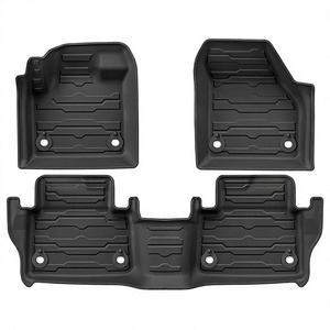 Set Completo di Tappetini 100% Ecologici in TPE + Rivestimenti per Bagagliaio + <span class=keywords><strong>Coprisedili</strong></span> Posteriori Spessore 3mm per Land Rover Sport 2018-2024 - Laser 3D - Product Image 6