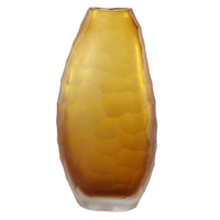 Vase en verre très vendu, vase en verre coloré nordique, vase à fleurs de luxe, décoration