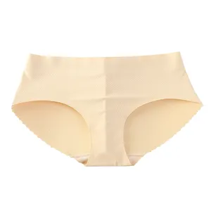 Women Breathable Briefs Butt Padded Panties Push up Underwear Female Seamless Bottom Sponge Briefs other sexy women's underwear