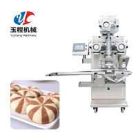 Machine automatique électrique YC-170-2 pour la fabrication de biscuits, machine à encruster multifonctionnelle à 3 trémies, 220V, nouvelle pour la production de biscuits fourrés bicolores