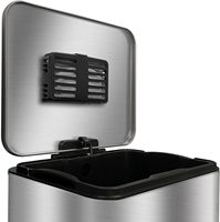 Kit désodorisant pour poubelle, désodorisant à charbon actif adhésif pour les grandes poubelles, les bacs à compost de cuisine, les poubelles à déchets
