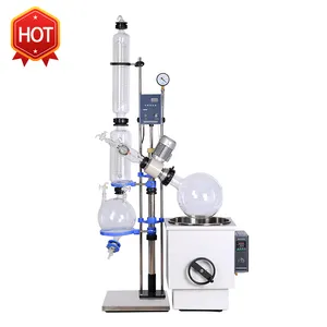 Unité de distillation d'alcool de laboratoire Evaporateur rotatif sous vide Prix