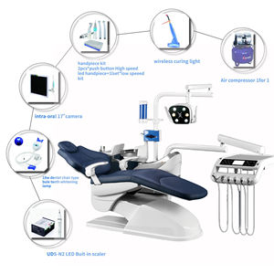 Kursi gigi Set lengkap kursi <span class=keywords><strong>Dental</strong></span> Foshan, peralatan perawatan gigi kualitas tinggi, klinik gigi listrik mewah, Set lengkap kursi <span class=keywords><strong>Dental</strong></span> - Product Image 1