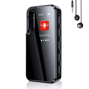 Grabadora de Voz Digital 0723 |   Reproductor MP3/WAV con Reducción de Ruido HD, Cuerpo de Aleación de Zinc, Compatible con Tarjeta TF - Product Image 5