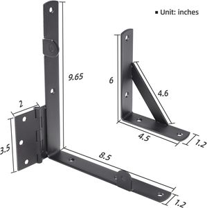 Rehtech góc Brace chân đế nhiệm vụ nặng nề chống sag cổng <span class=keywords><strong>Kit</strong></span> với cổng Latch cho gỗ hàng rào cổng phần cứng <span class=keywords><strong>Kit</strong></span> - Product Image 2