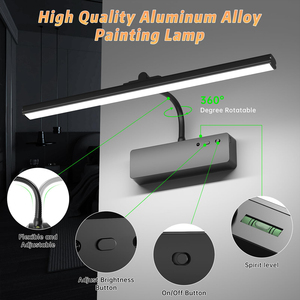 Rechargeable Wall Picture <b>Light</b> with Big Battery Dimmable Wireless Display <b>Light</b> with <b>Timer</b> for Home Gallery Paintings and Decor - Product Image 3