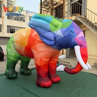 Elefante Inflable Gigante Comercial Personalizado para Desfiles Urbanos, Carnavales, Festivales y Celebraciones