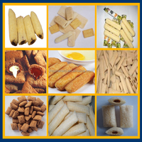 Ligne de production de snacks de riz et de maïs fourrés à haute rentabilité, machine extrudeuse de maïs fourré au chocolat