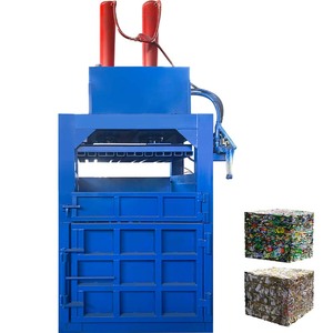 Prensa Hidráulica Vertical para Pacas de Algodón de 10-20 Toneladas/Máquina Empacadora de Ropa Usada/Máquina Empacadora de Cartón - Product Image 1