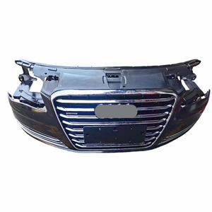 Kit de pare-chocs avant <span class=keywords><strong>Audi</strong></span> A8L <span class=keywords><strong>D4</strong></span> 2014-2018 avec ventilateur de radiateur, plastique + ABS de haute qualité, fixation par boulons, ajustement universel, garantie 1 an - Product Image 2