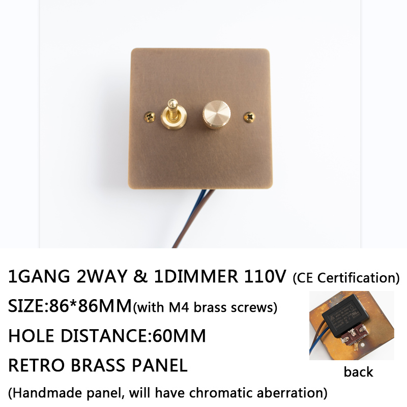 1GANG+1DIMMER