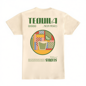 T-shirt promozionale Tequila Time, unisex, taglia adulto media, stampa verde - Product Image 2