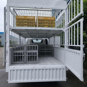 Camión de Carga Eléctrico BYD de 2 Niveles para Transporte de Ganado y Aves, <span class=keywords><strong>con</strong></span> Jaulas Personalizables - Product Image 2