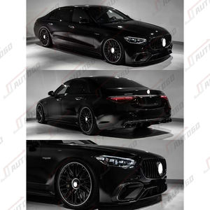 Kit de Carrocería para <span class=keywords><strong>Mercedes</strong></span>-Benz Clase S W223 2021 <span class=keywords><strong>2022</strong></span> 2023 2024 2025, Mejora a Parachoques Deportivo <span class=keywords><strong>S63</strong></span> AMG, Faldones Laterales - Product Image 6